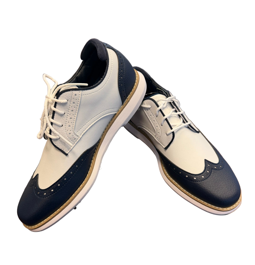 FootJoy Women's Traditions Golf Shoes -White/Navy