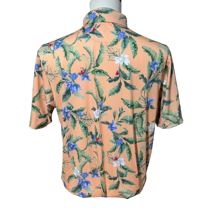Bad Birdie Core Performance Polo (w/logo) - Flora Fiesta (FINAL SALE ITEM)