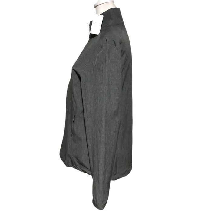 Greg Norman Fairway Full Zip Jacket - Black Heather - Medium - Skorzie