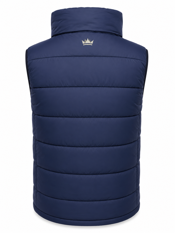 Kastel Denmark Reversible Full Zip Vest - Navy/Black - Skorzie