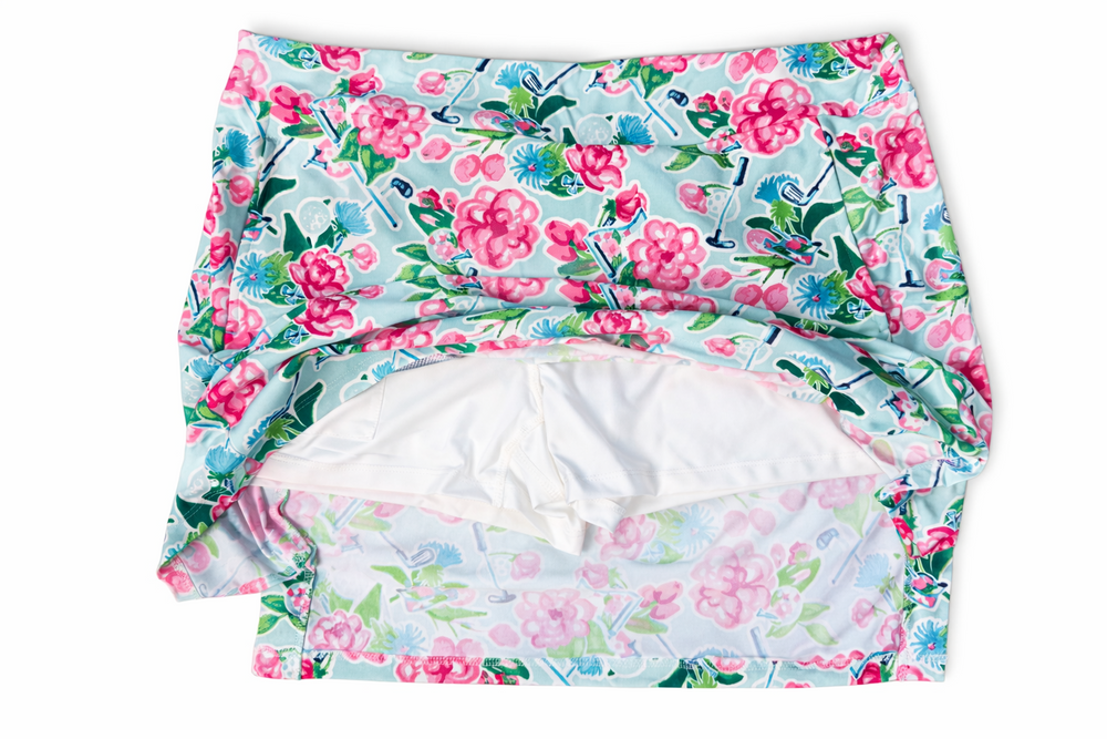 SanSoleil SOLSTYLE 17" PRINT SKORT - SEA ISLAND - Skorzie