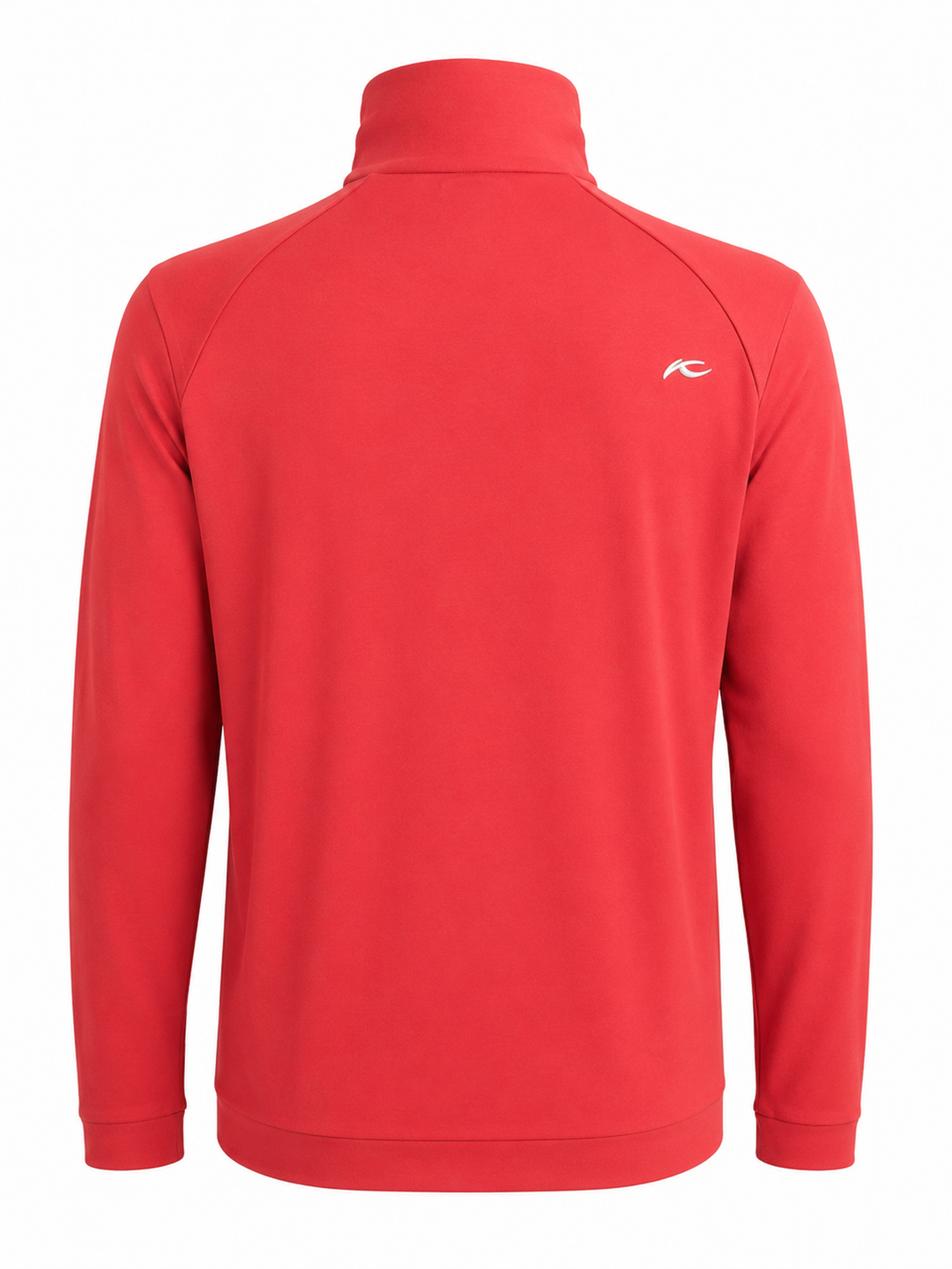 KJUS Men's Kallen Half Zip (w/ logo) - Red - Medium