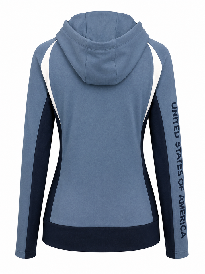Dunning Solheim Cup Penrose Fleece Performance Hoodie - Force Blue