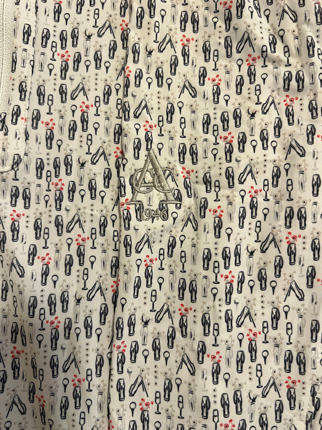Peter Millar Women's Golf L/S Polo Shadebreak (w/logo) Multi Size XS
