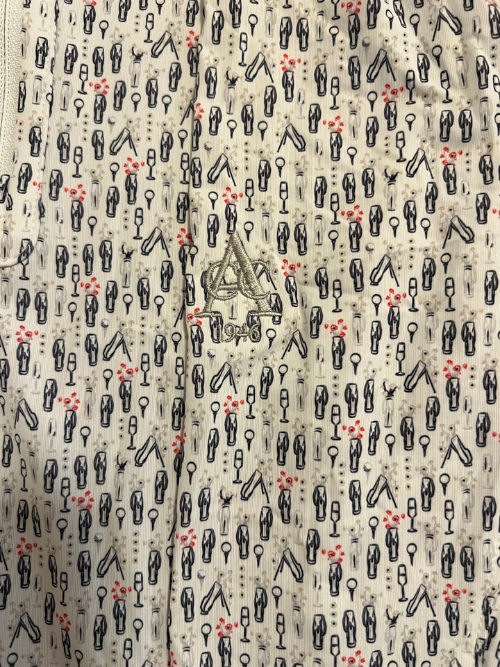 Peter Millar Women's Golf L/S Polo Shadebreak (w/logo) Multi Size XS