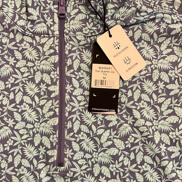 Straight Down Women's Quarter-Zip Huli Tidal Size M