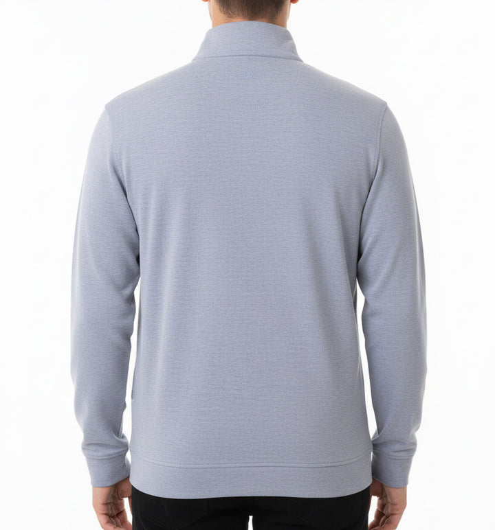 Straight Down Men's Golf Quarter Zip Glendale Tidal Size L
