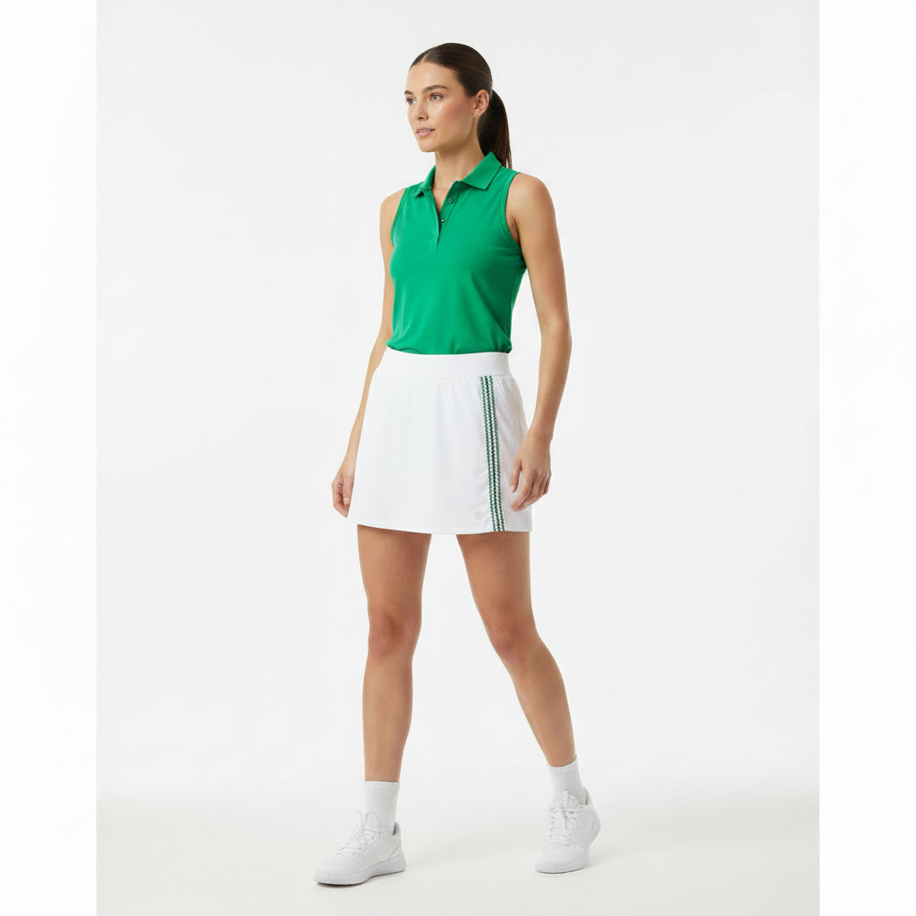 Sofibella Women's Skort Green Spirit Crossover (16") White Size M
