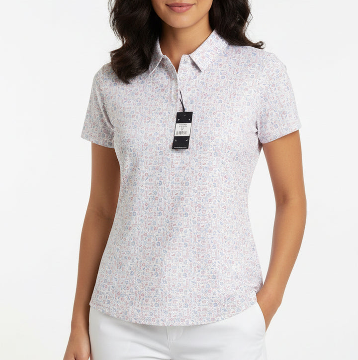 Straight Down Women's Golf Polo Lanakai Cosmic Size M