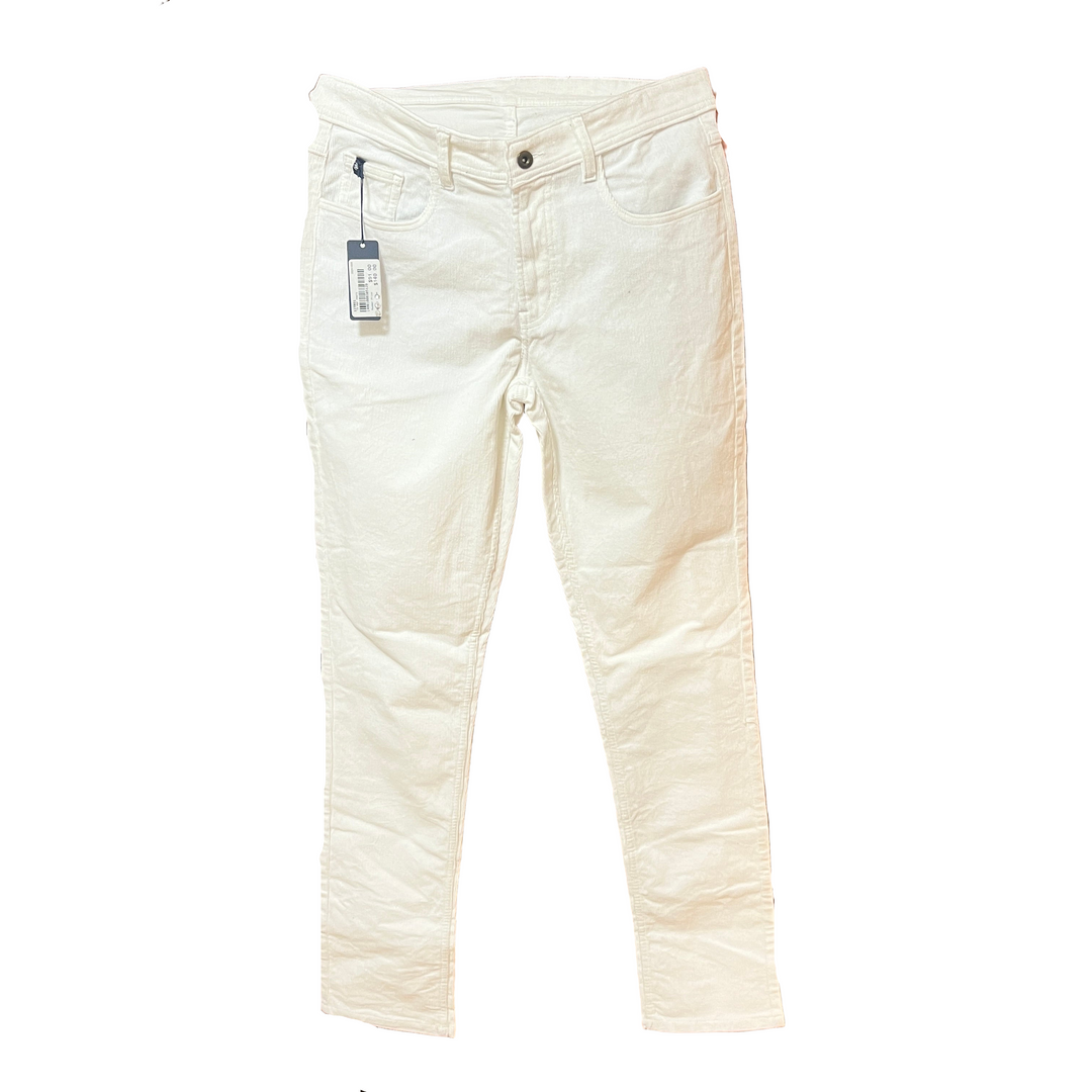 Turtleson Arthur Corduroy 5 Pocket Pant - Stone - Size 32 - Skorzie