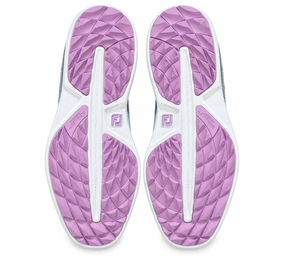 FootJoy Traditions Women's Golf Shoes 97897 - Size 10 - White/Silver
