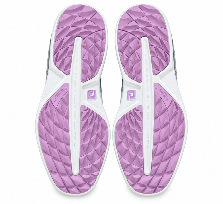 FootJoy Traditions Women's Golf Shoes 97897 - Size 10 - White/Silver