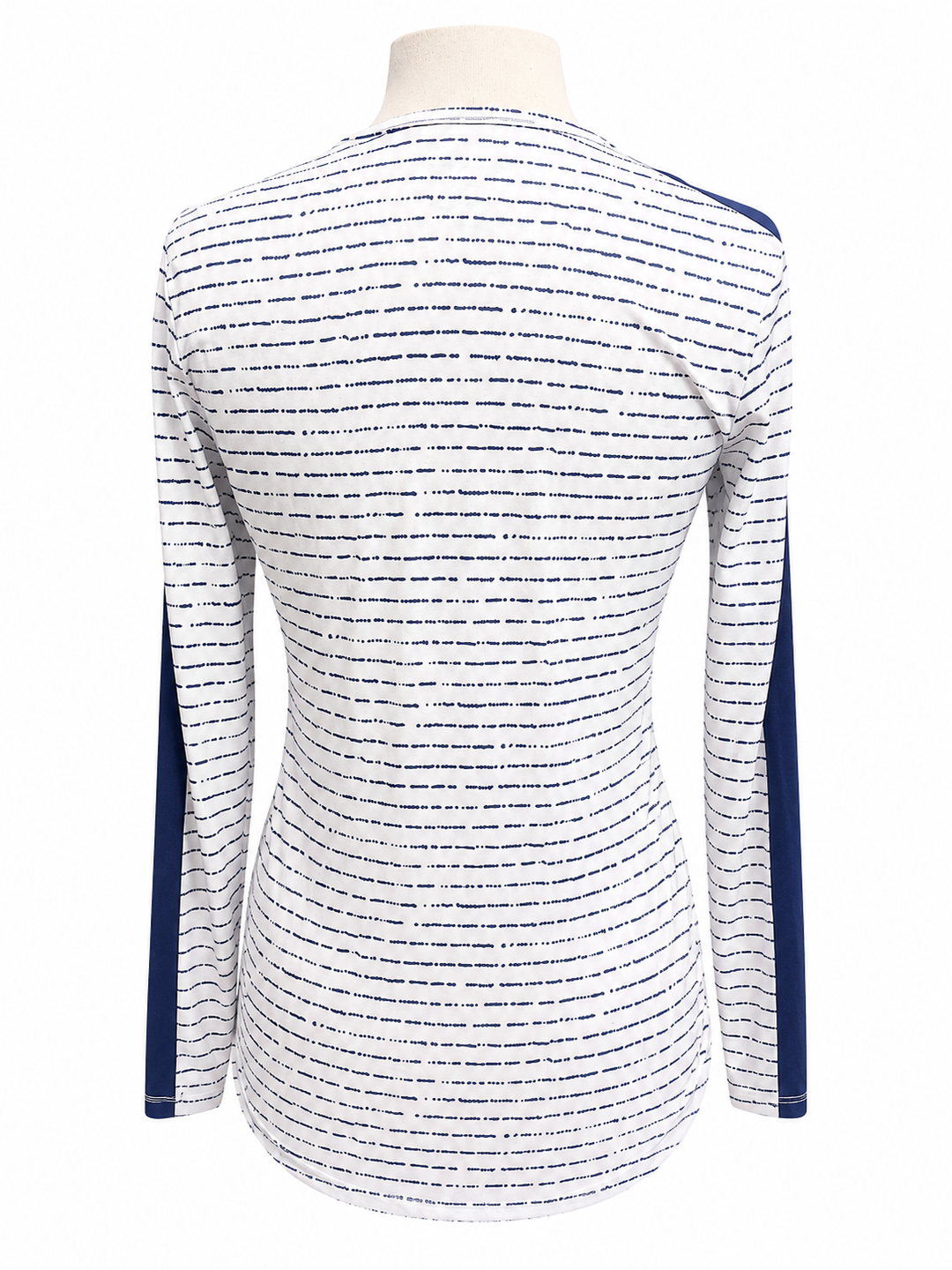 SanSoleil Long Sleeve Sun Shirt - Navy/White