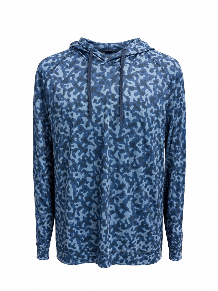 Dunning Men's Quest Ventilated Performance Hoodie - Halo Camo - Large