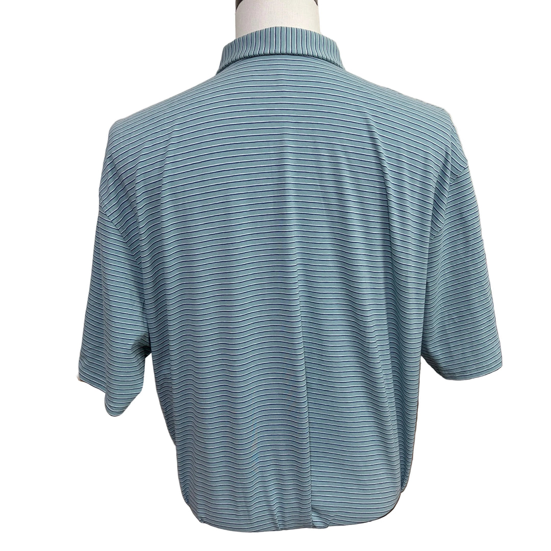 Holderness & Bourne Keppler Polo (w/logo) - Sage/White/Navy - XX-Large - Skorzie