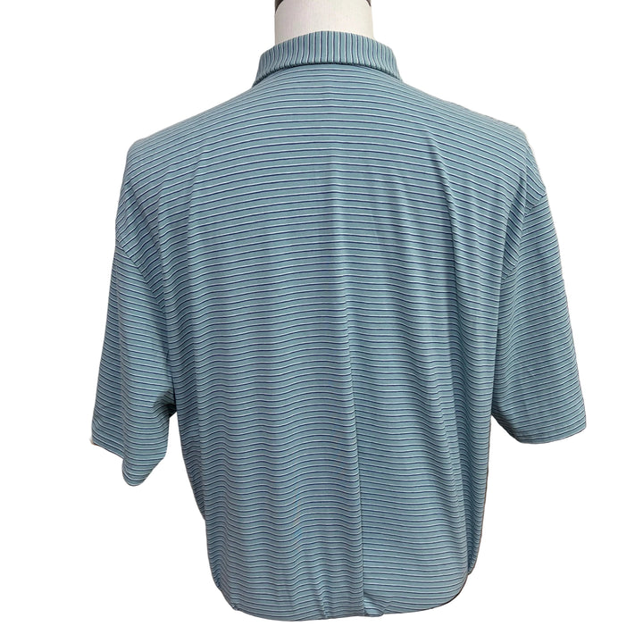 Holderness & Bourne Keppler Polo (w/logo) - Sage/White/Navy - XX-Large - Skorzie