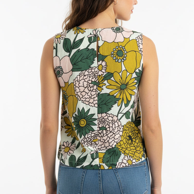 Fore All Women's Top Breeze Floral Size XS