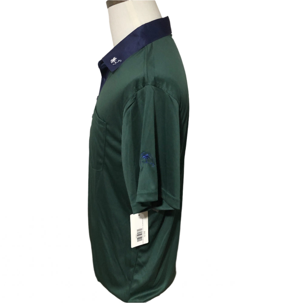 Palm Rat Palmetto Polo (w/ logo) - Racing Green - Skorzie