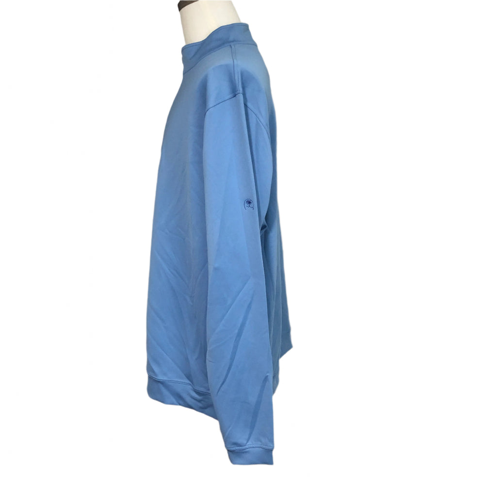 Palm Rat Sago Half Zip (w/ logo) - Ashleigh Blue - Skorzie