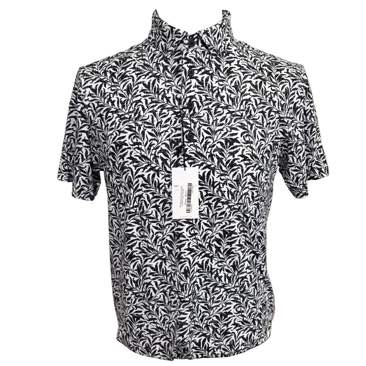 Haus of Grey Riv Fade Polo (w/logo) - Black/White - Small - Skorzie