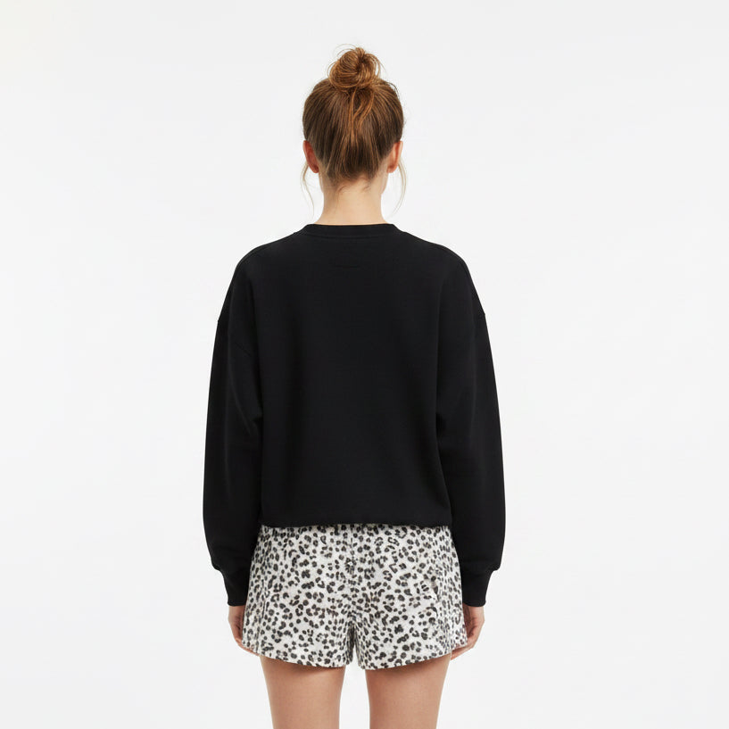 Z Supply Luxe Leopard Short (2.5") - Champagne - Large - FINAL SALE ITEM - Skorzie