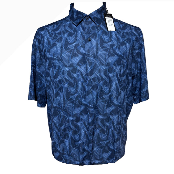 Greg Norman Great White Mirage Polo - Navy - Large - Skorzie