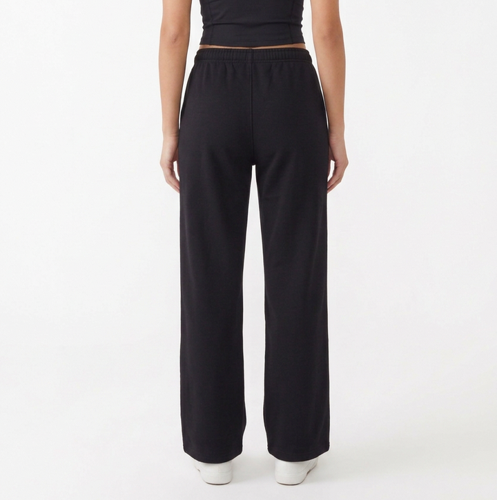 Rally Club Women's Sweatpants Wide Leg 32" Black