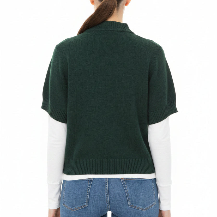 G/FORE Women's Sweater Vest Cashmere Pine Size S