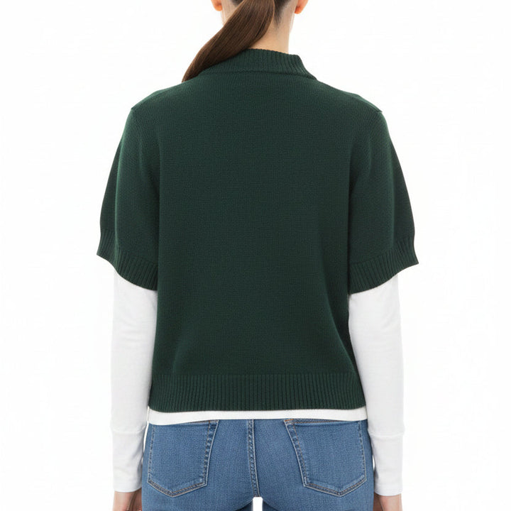 G/FORE Women's Sweater Vest Cashmere Pine Size S
