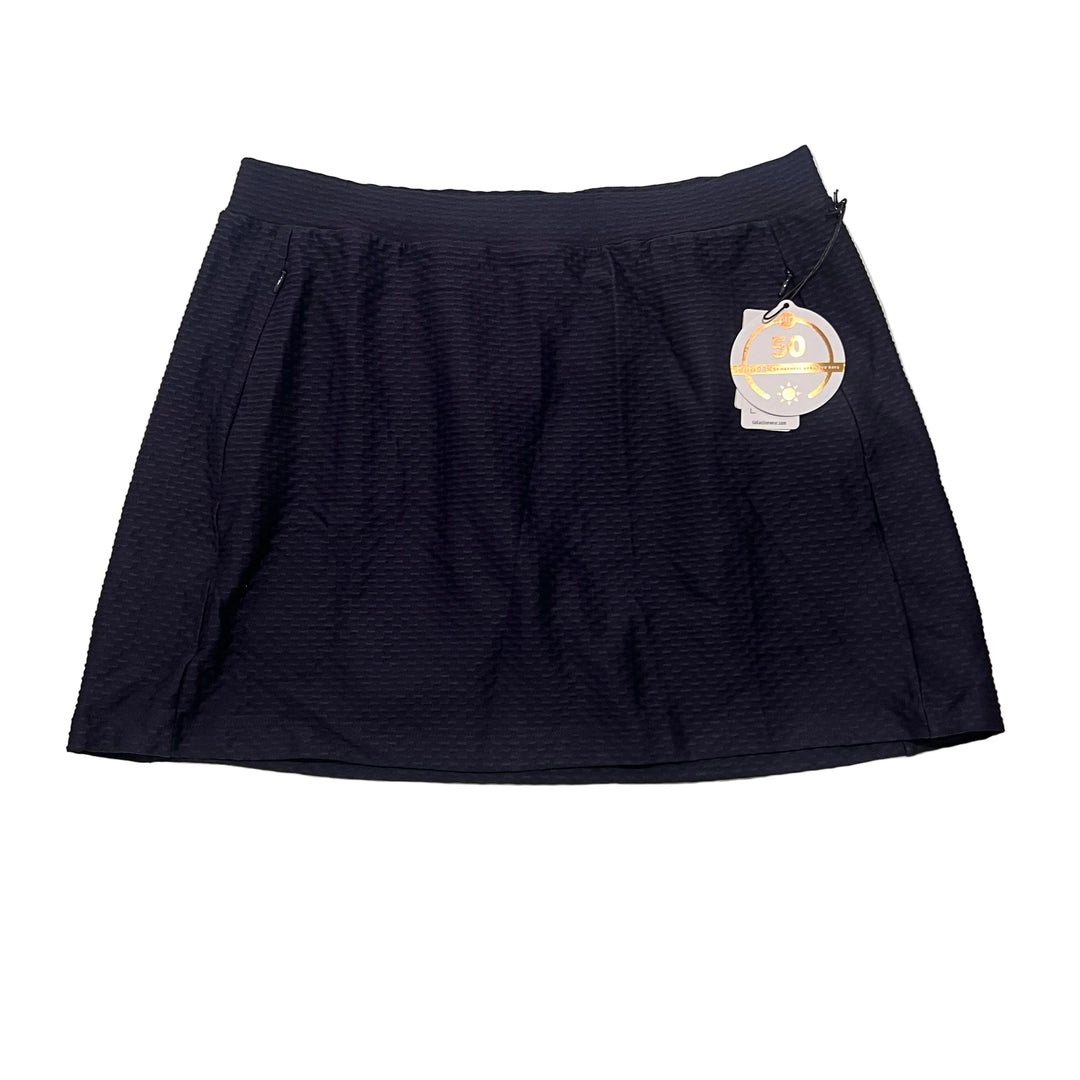 Tail Activewear Elevation Textured Skort (16") - Night - Large - Skorzie
