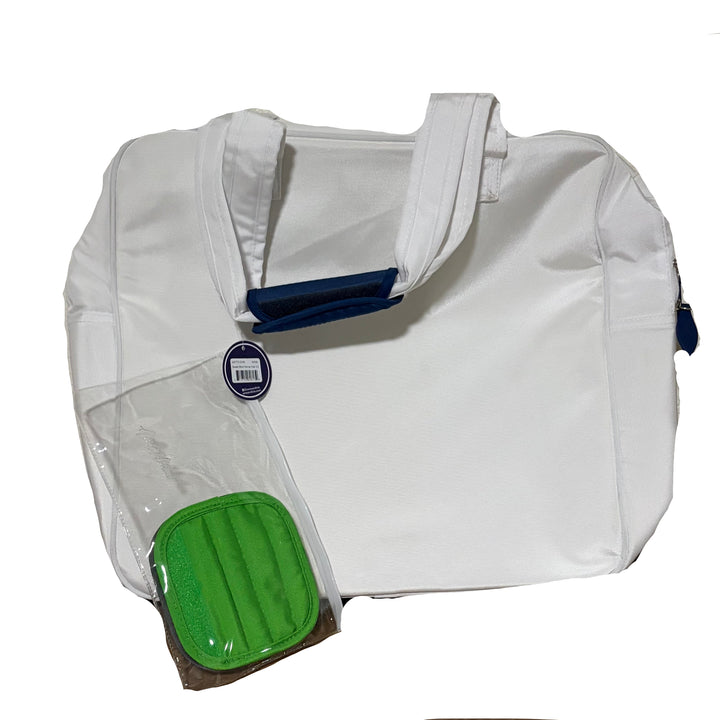 Ame & Lulu Sweet Shot Tennis Tote 3.0 - White - Skorzie