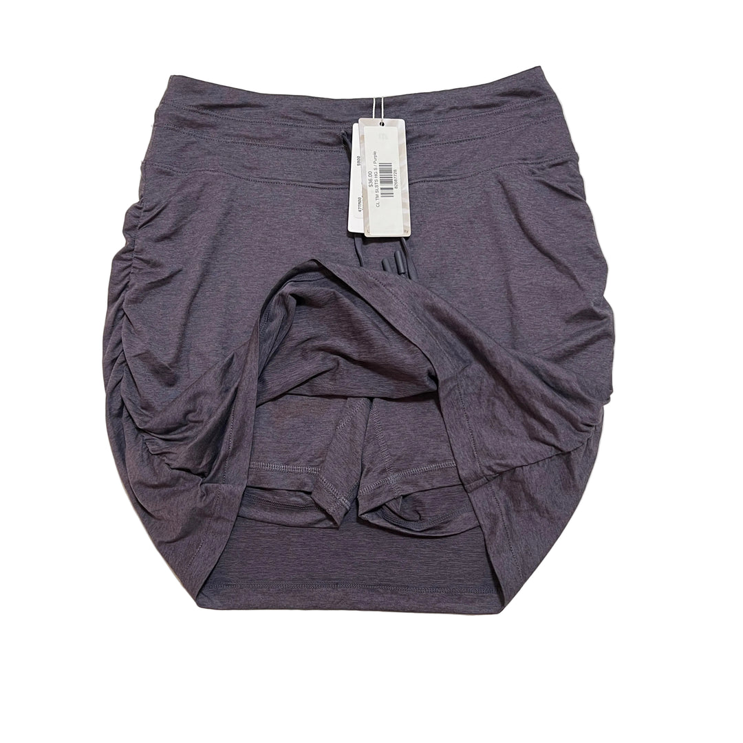 Travis Mathew Skyloft Light Skyline Tie Skort (15") - Heather Graystone