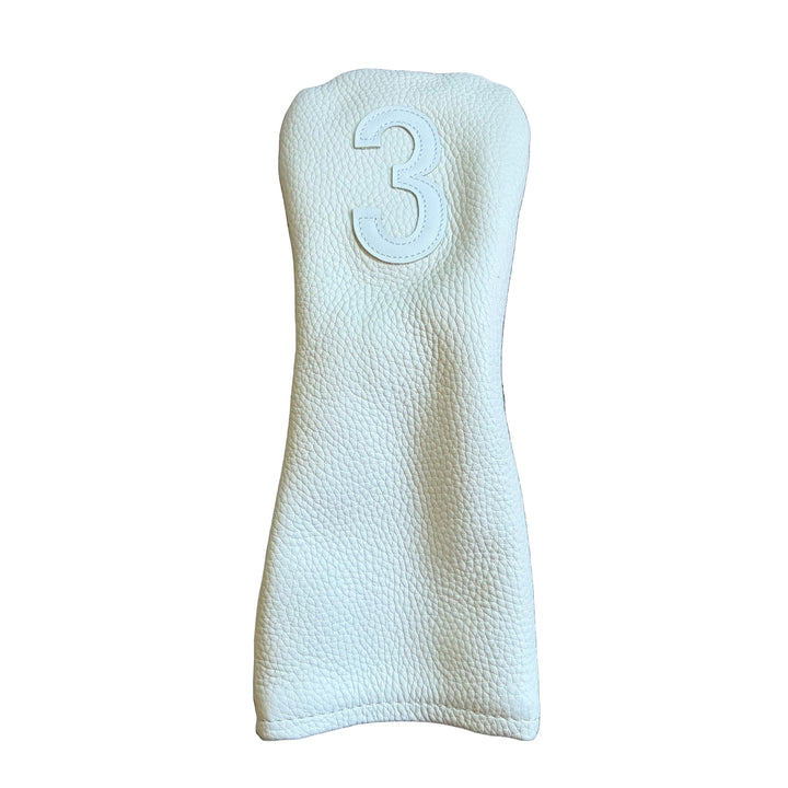 Vessel Lux Embossé Headcover - Off White - Skorzie