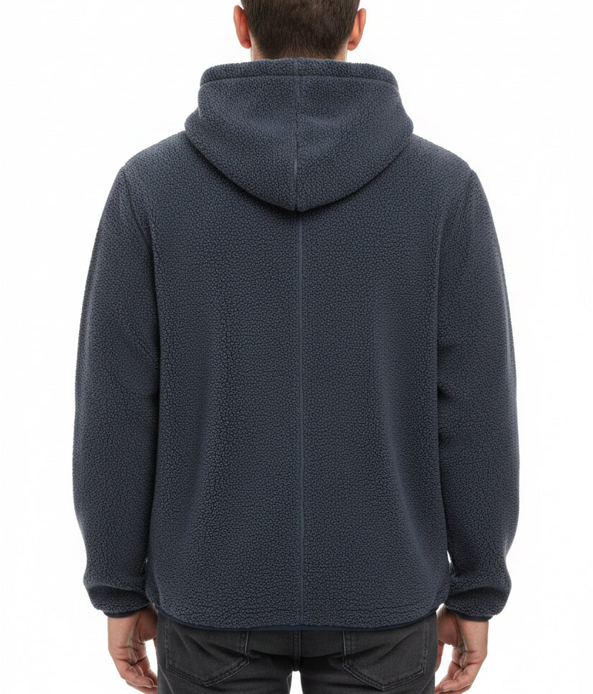 UGG Men's Full-Zip Hoodie UGGbraid Dark Wave Size M