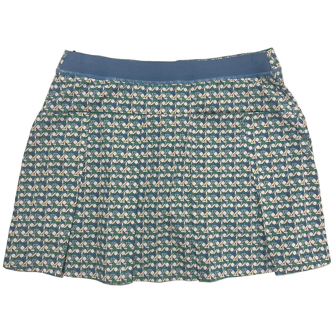 RLX Rattan Skort (14.5") - Blue/Green/Yellow - Skorzie