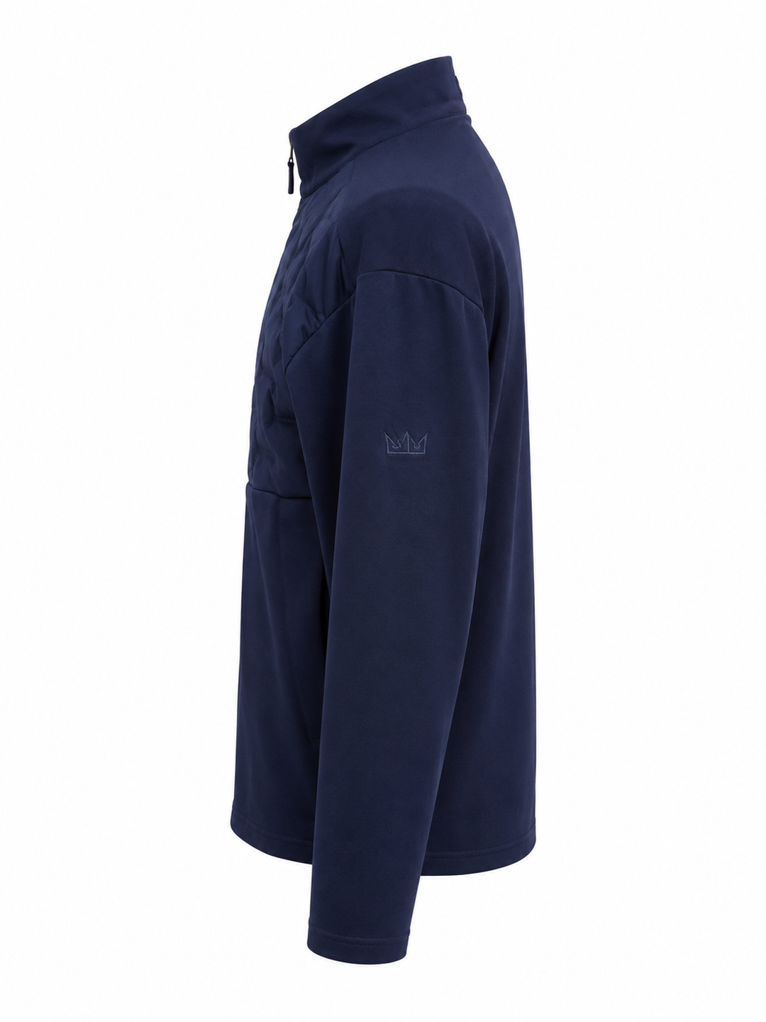 Holderness & Bourne Men's Brodie Hybrid Jacket (w/logo) - Navy - Skorzie