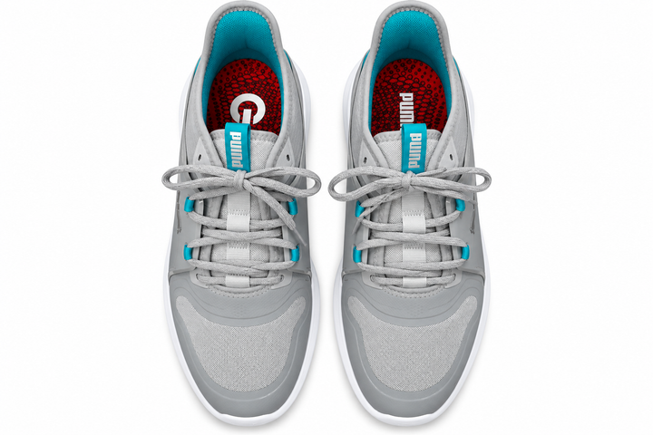 Puma Ladies Ignite Fasten8 Golf Shoes - Size 11 - Silver/Blue