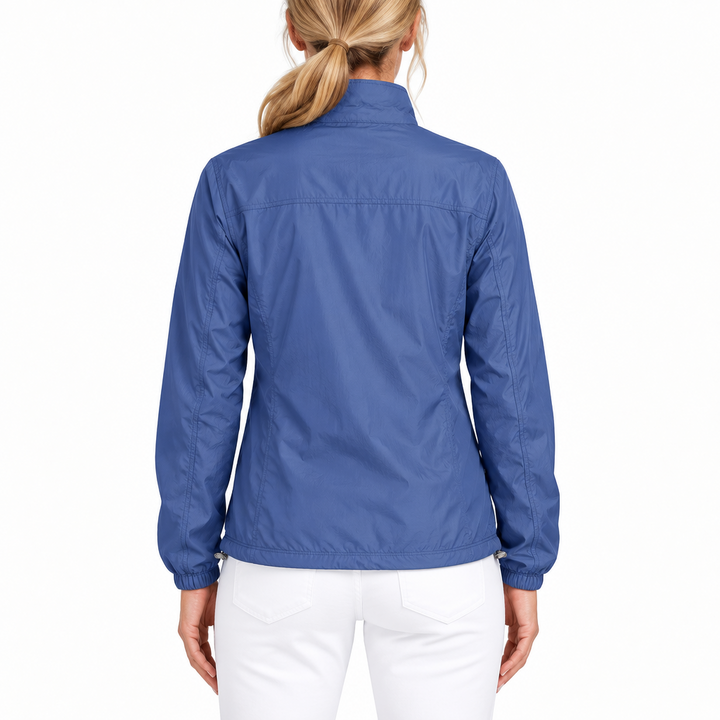 Jamie Sadock Women's Golf Sunsense Jacket Slate Size M