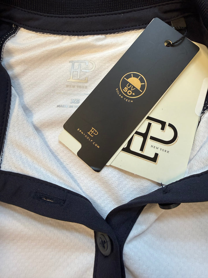 EP NY Sleeveless Color Block Polo (w/ logo) - XS