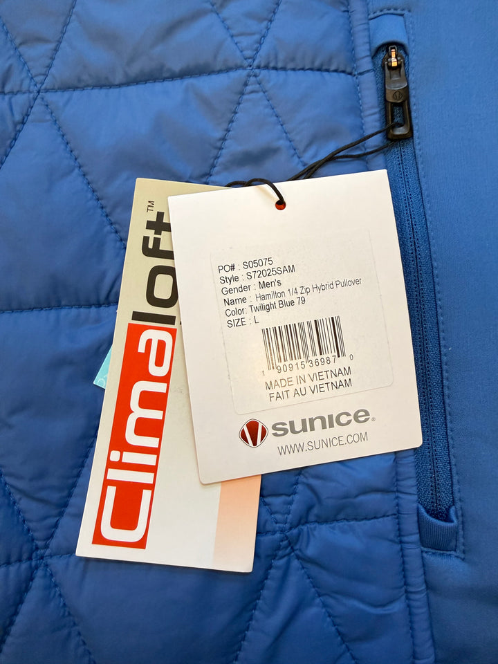 Sunice Hamilton Thermal Hybrid Jacket - Twilight Blue - Large