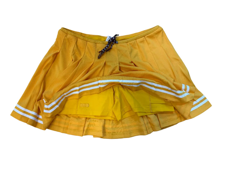 The Upside Varsity Pleated Skort (14") - Goldenrod - Skorzie