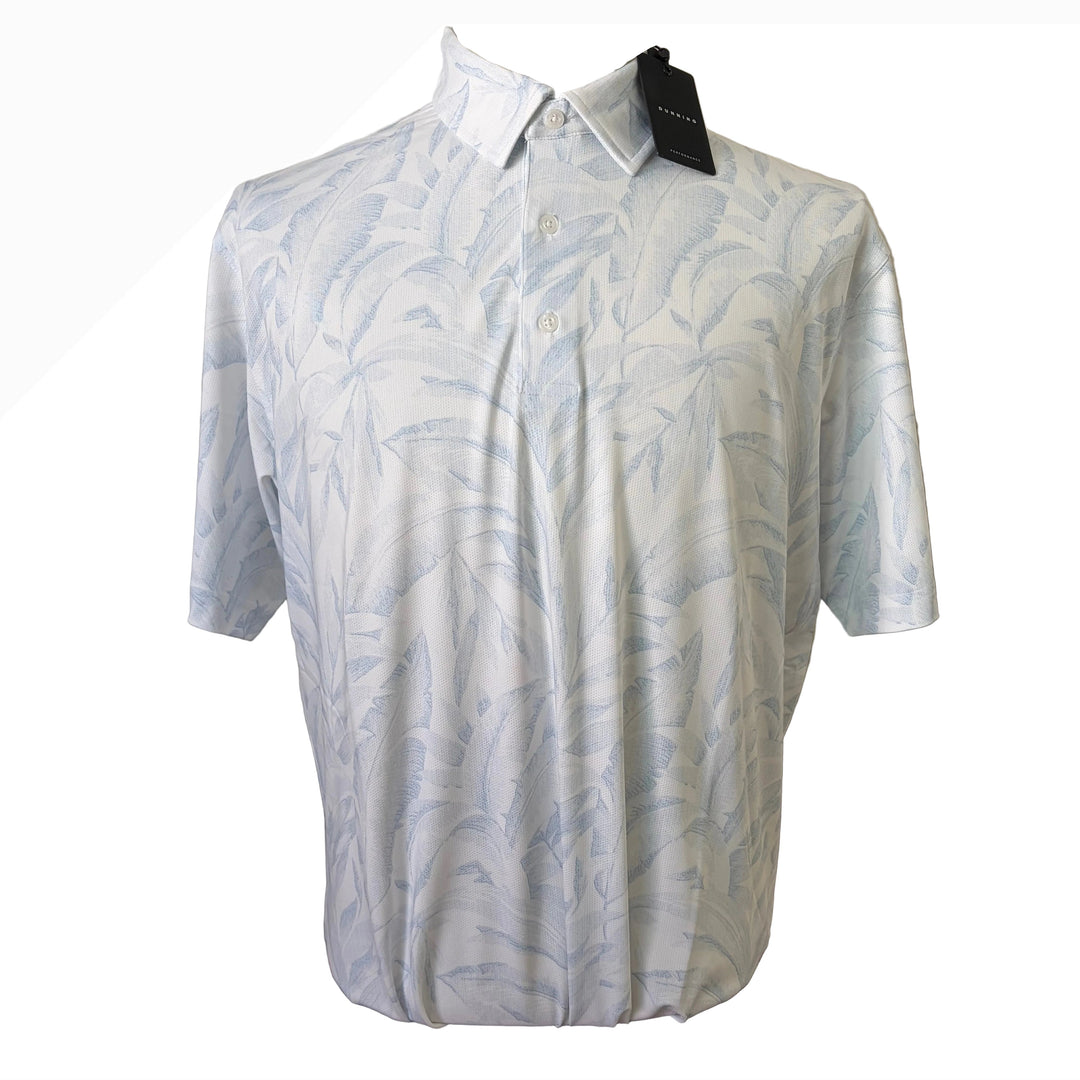 Dunning Sherwick Ventilated Performance Polo - Cashmere Blue - Large - Skorzie