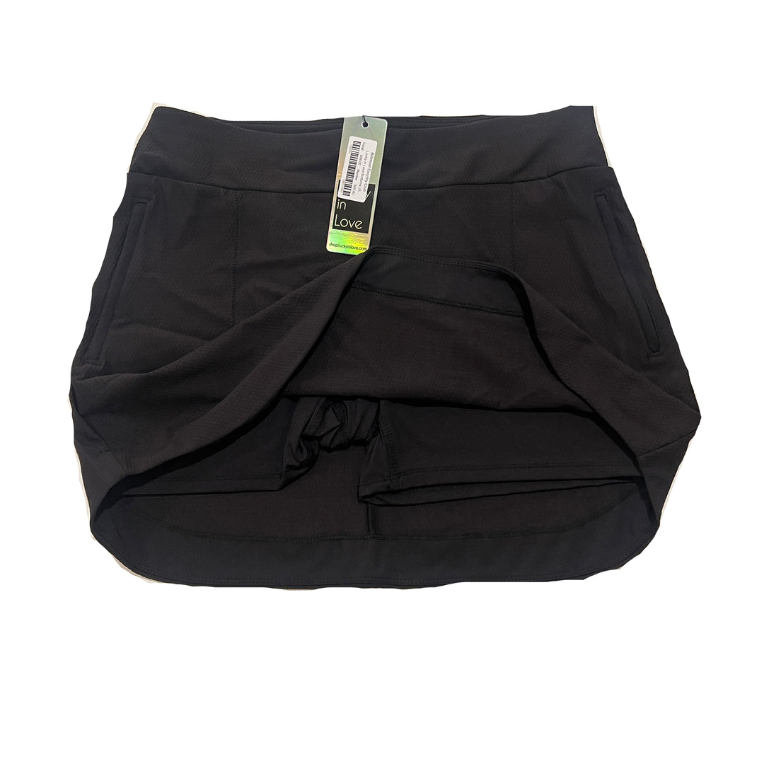 Lucky In Love Pace Pocket Skort (15.5") - Black - Large - Skorzie
