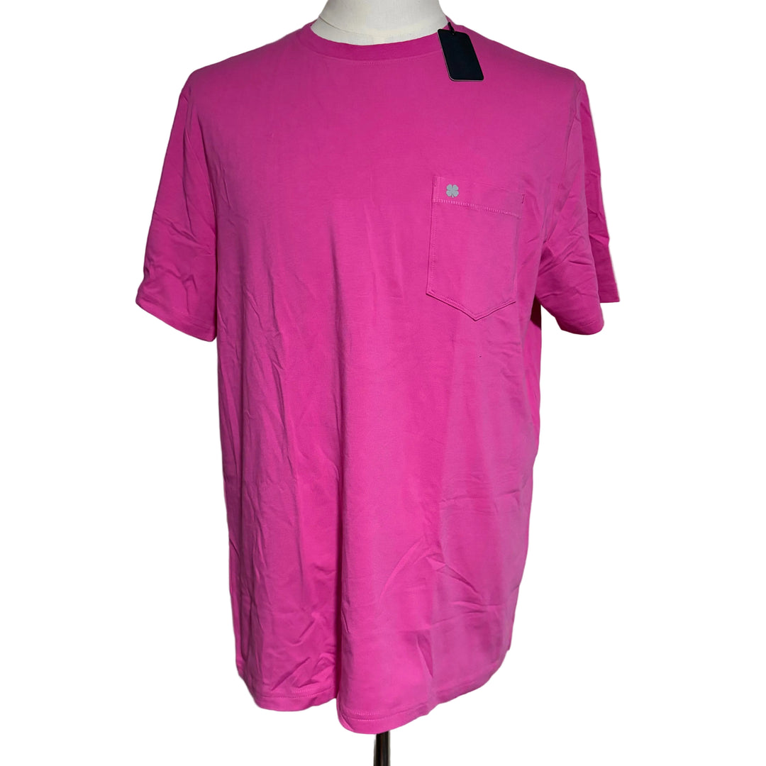 Black Clover Luxe SS Tee - Electric Rose - Large (FINAL SALE ITEM) - Skorzie