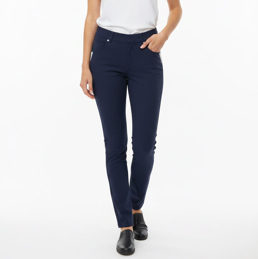 KJUS Women's Golf Pants Ikala Warm Treggings 30" Atlanta Blue Size XS