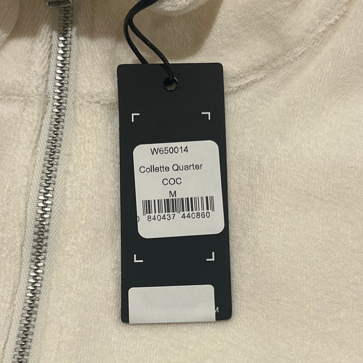 Straight Down Women's Quarter Zip Collette Coconut Size M