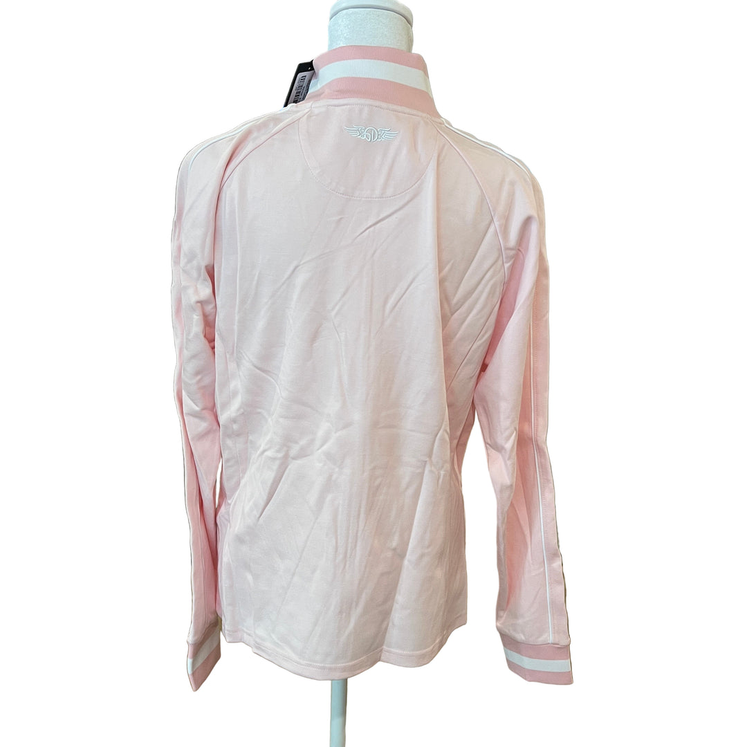 Straight Down Patty Jacket (w/logo) - Soft Pink - Large