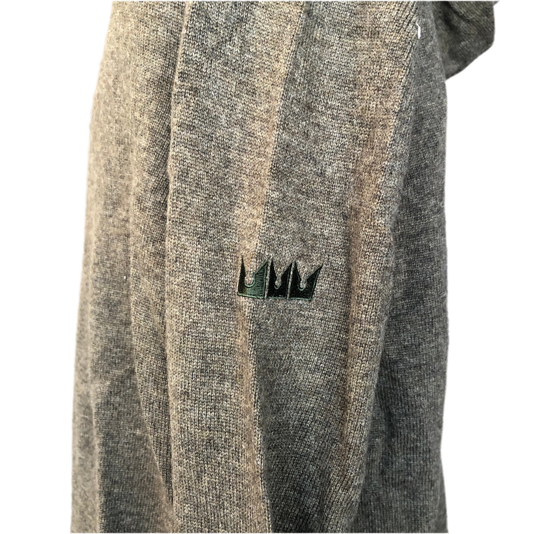 Johnnie-O Mitch Hooded Half-Zip Wool Sweater (w/logo) - Rover - Skorzie