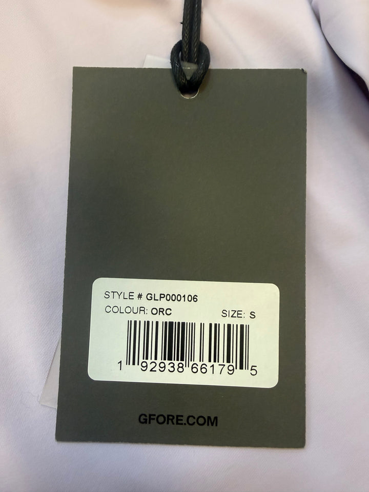 G/FORE Silky Nylon Long Sleeve Zip Polo - Orchid - Small