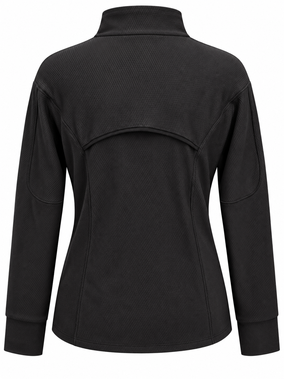 Lucky In Love Flex Long Sleeve Quarter Zip - Black